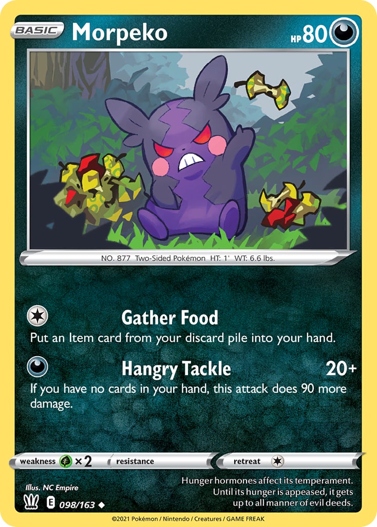 Morpeko – Battle Styles 98 – Pokémon TCG single card | Lichcards Imagen principal del producto