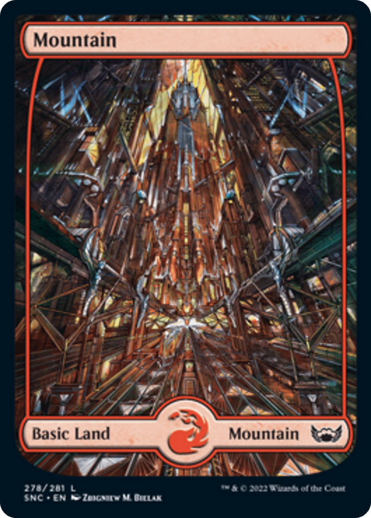 Mountain (278) - Full Art Metropolis (SNC)