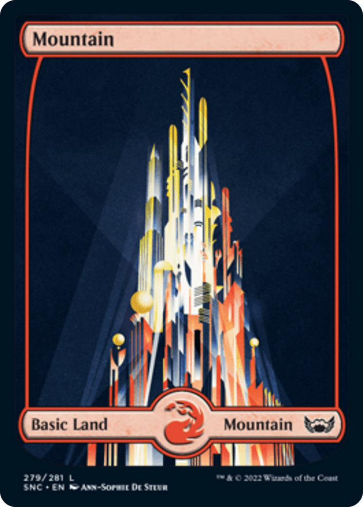 Mountain (279) - Full Art Metropolis (SNC)