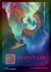 Mountain - Core Full Art (290) (Foil) (LCI)