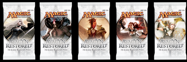Avacyn Restored booster pack artworkvarianten