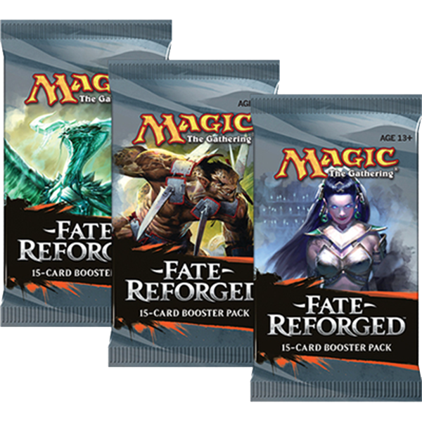Fate Reforged booster pack artworkvarianten