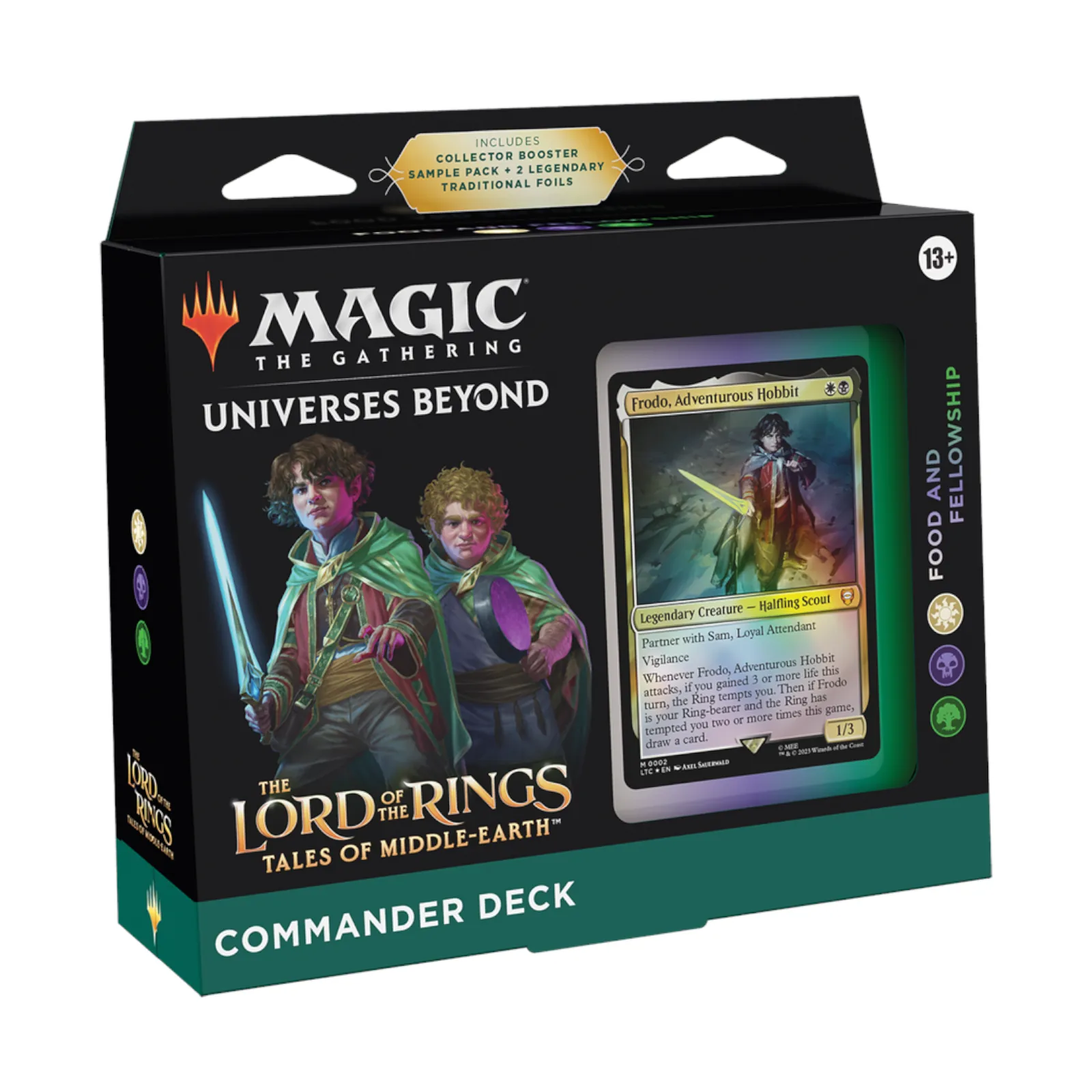 Magic The Gathering The Lord of the Rings Food and Fellowship Commander Deck voorkant