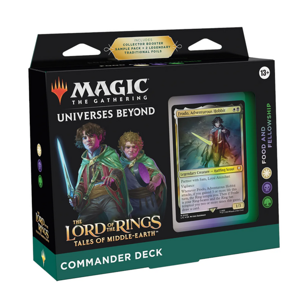 Magic The Gathering The Lord of the Rings Food and Fellowship Commander Deck voorkant