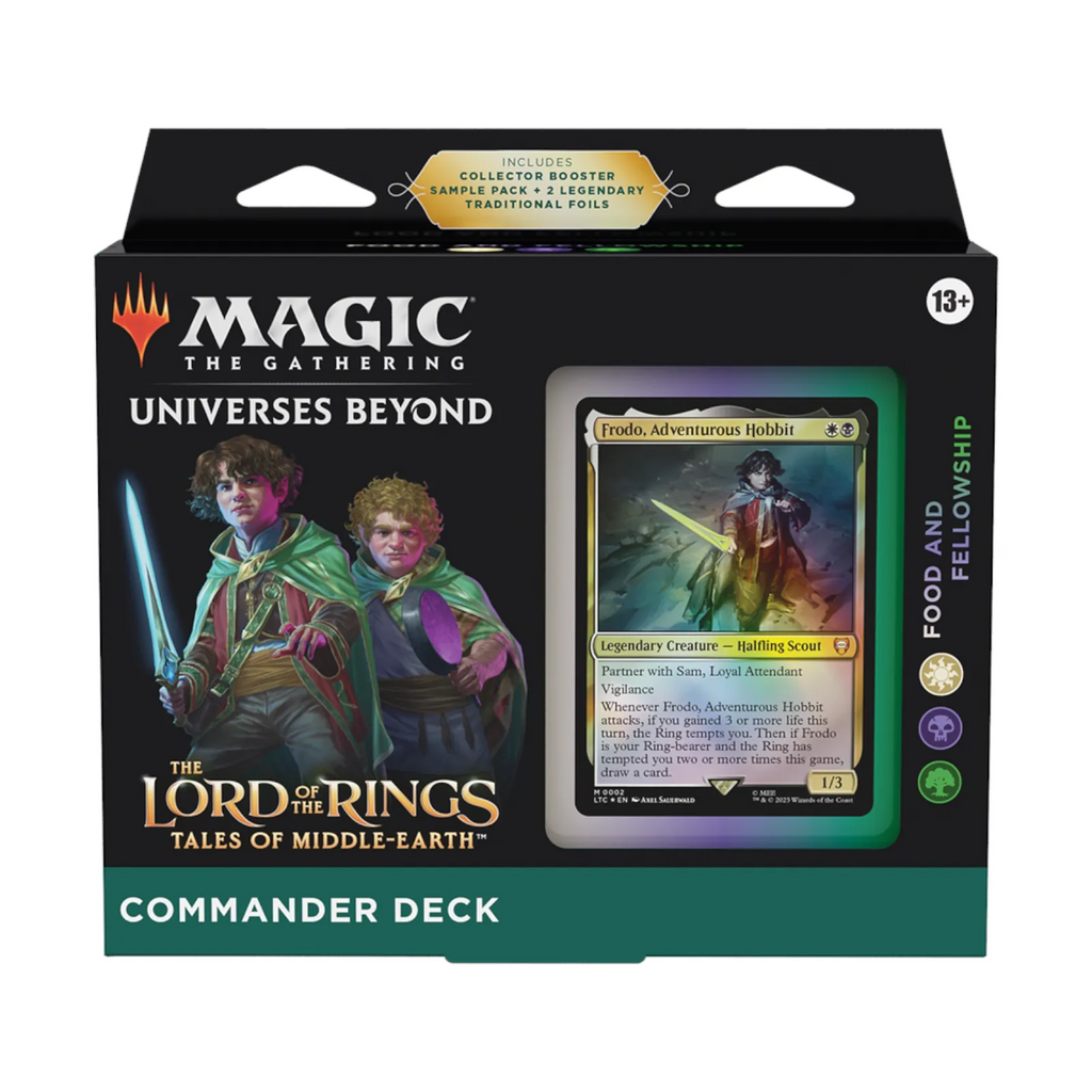 Magic The Gathering The Lord of the Rings Food and Fellowship Commander Deck frontaal