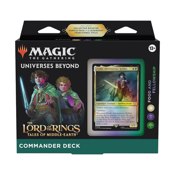 Magic The Gathering The Lord of the Rings Food and Fellowship Commander Deck frontaal