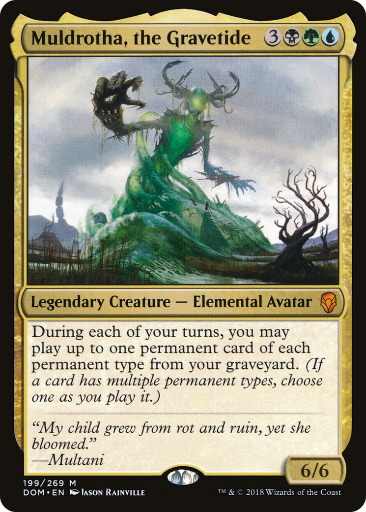 Muldrotha, the Gravetide – Dominaria 199 – Magic: The Gathering single card | Lichcards Immagine principale del prodotto