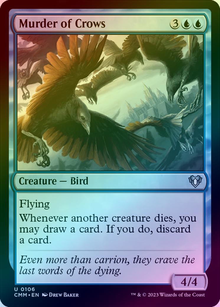 Murder of Crows (Foil) (CMM)