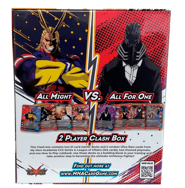 My Hero Academia Clash Decks met All Might en All For One, kaartvoorbeelden - 0850034738208