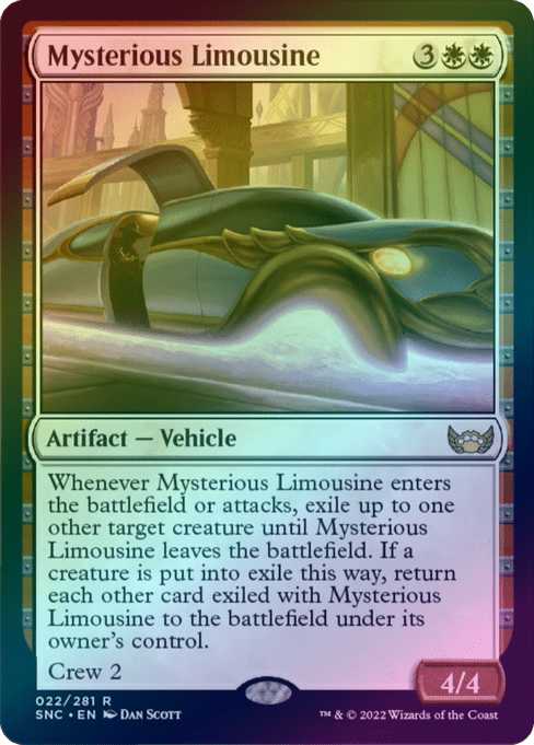 Mysterious Limousine (Foil) (SNC)