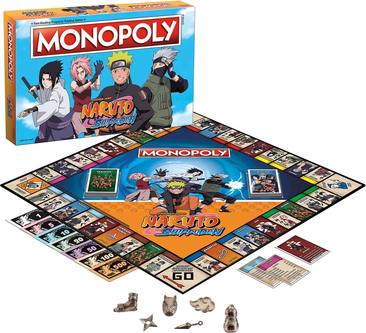 Naruto Monopoly (EN) 5036905038690