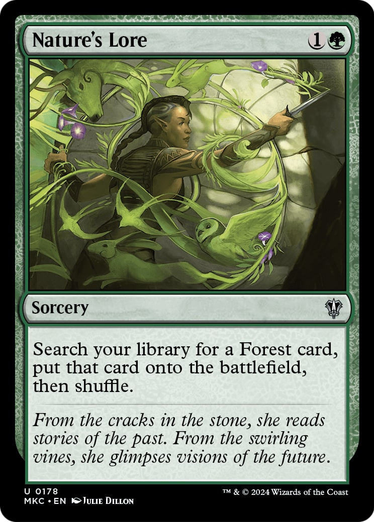 Nature's Lore – Commander: Murders at Karlov Manor 178 – Magic: The Gathering single card | Lichcards Image principale du produit