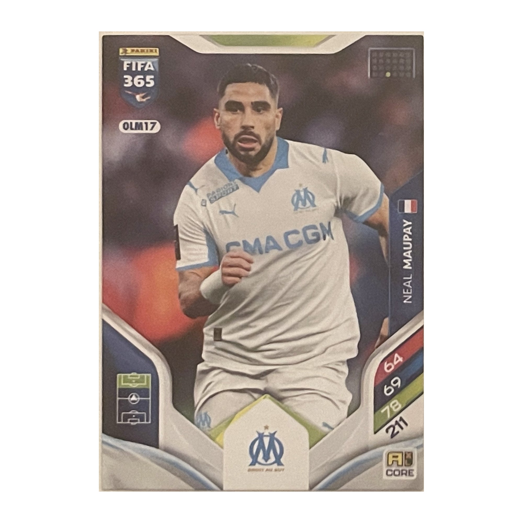 Neal Maupay - Panini Adrenalyn XL FIFA 365 2026 (Core) [OLM17] - originele kaartvoorkant