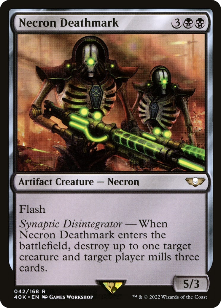 Necron Deathmark – Universes Beyond: Warhammer 40,000 42 – Magic: The Gathering single card | Lichcards