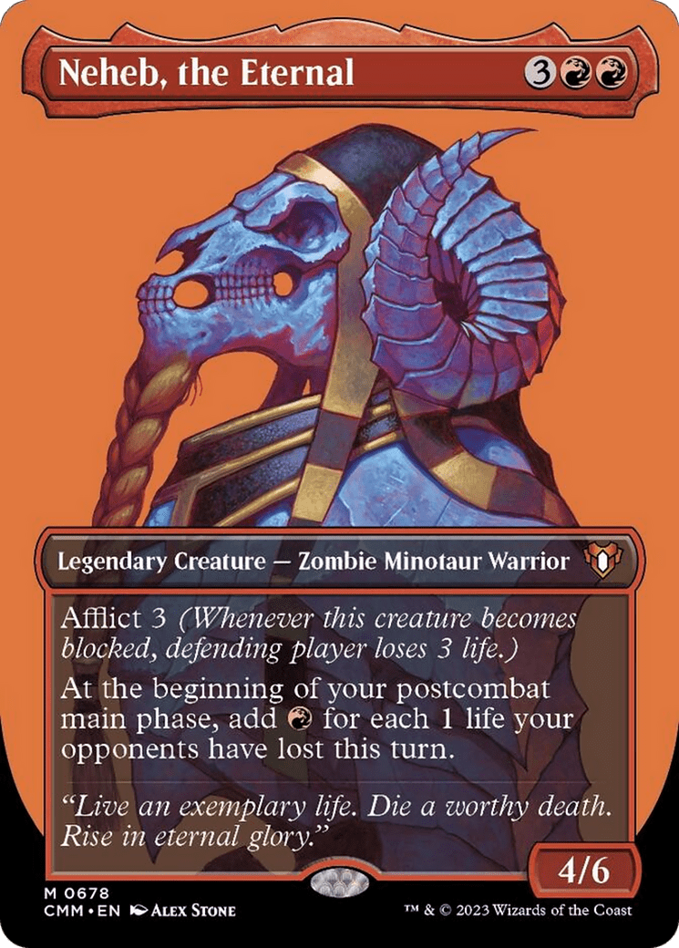 Neheb, the Eternal - Borderless (CMM)