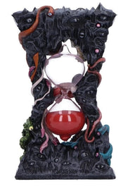 Beholder zandloper met oogstelen en tentakels rond het glas - 801269156459 | Lichcards