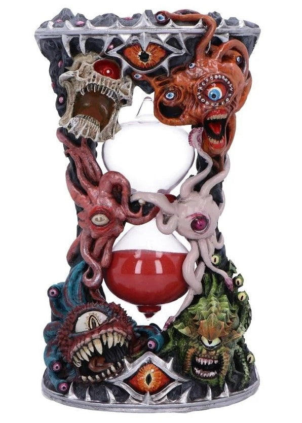 Nemesis Now Dungeons & Dragons Beholder zandloper van 18,5 cm met rood zand - 801269156459 | Lichcards Hoofdafbeelding