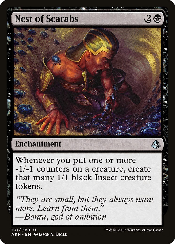 Nest of Scarabs – Amonkhet 101 – Magic: The Gathering single card | Lichcards Hoofdafbeelding