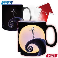 Nightmare Before Christmas 460ml Mug Heat Change Jack & Moon 3665361013334