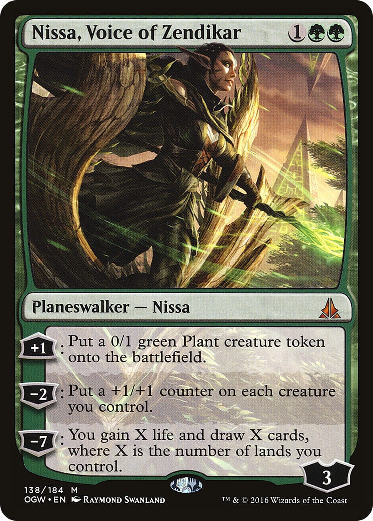 Nissa, Voice of Zendikar – Oath of the Gatewatch 138 – Magic: The Gathering single card | Lichcards Main image