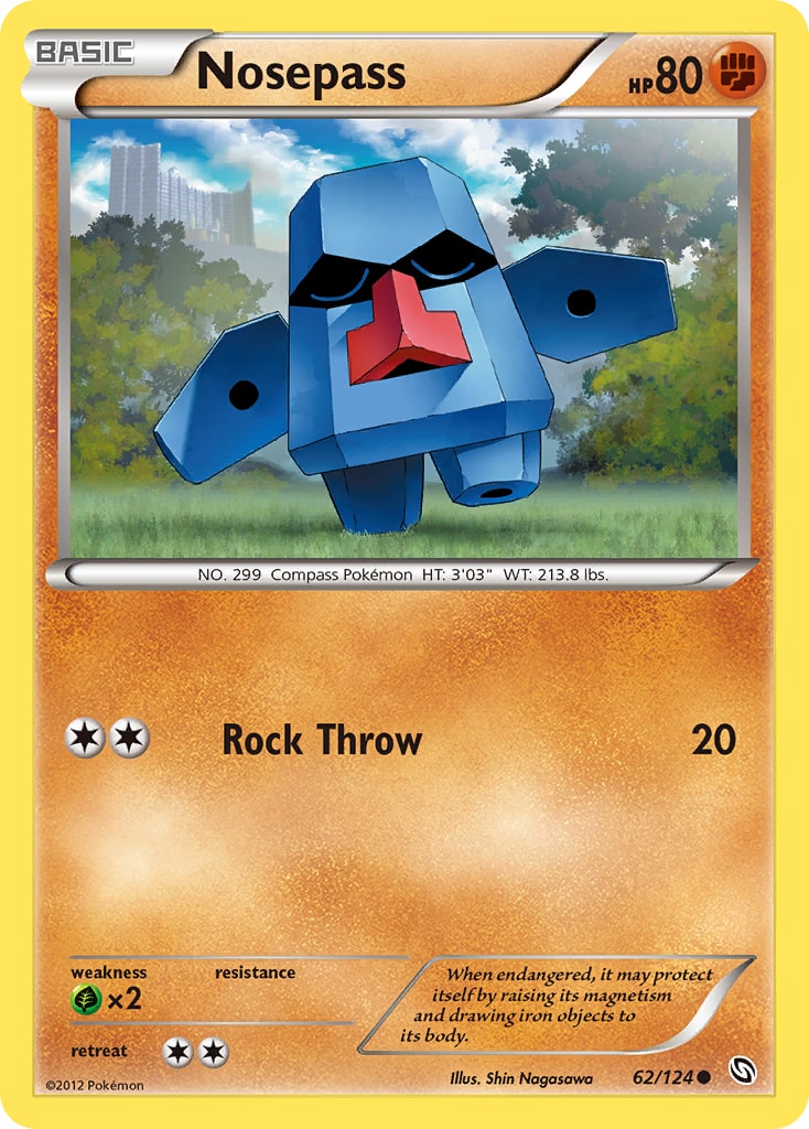 Nosepass – Dragons Exalted 62 – Pokémon TCG single card | Lichcards Image principale du produit