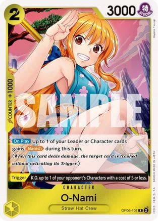 O-Nami - OP06-101 - Rare