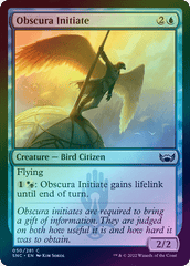 Obscura Initiate (Foil) (SNC)