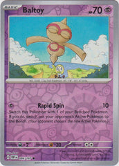 Obsidian Flames - 094/197 - Baltoy - Reverse Holo