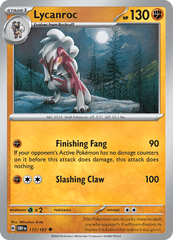 Obsidian Flames - 117/197 - Lycanroc