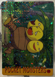 Voorzijde — Exeggutor / Dragonite scene [35 / 29] — Pokémon Vending Prism Sticker