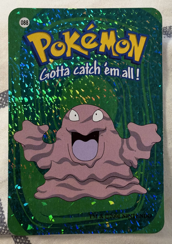 Voorzijde — Grimer [088] — Pokémon Vending Prism Sticker