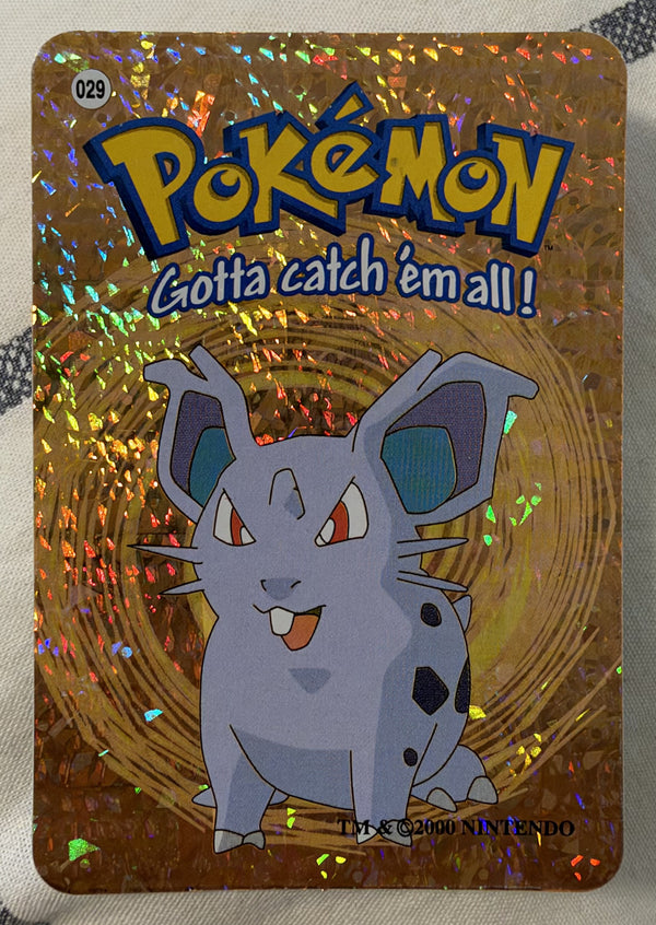 Voorzijde — Nidoran♀ [029] — Pokémon Vending Prism Sticker