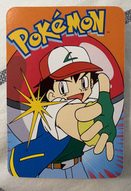 Achterzijde — Krabby [098] — Pokémon Vending Prism Sticker