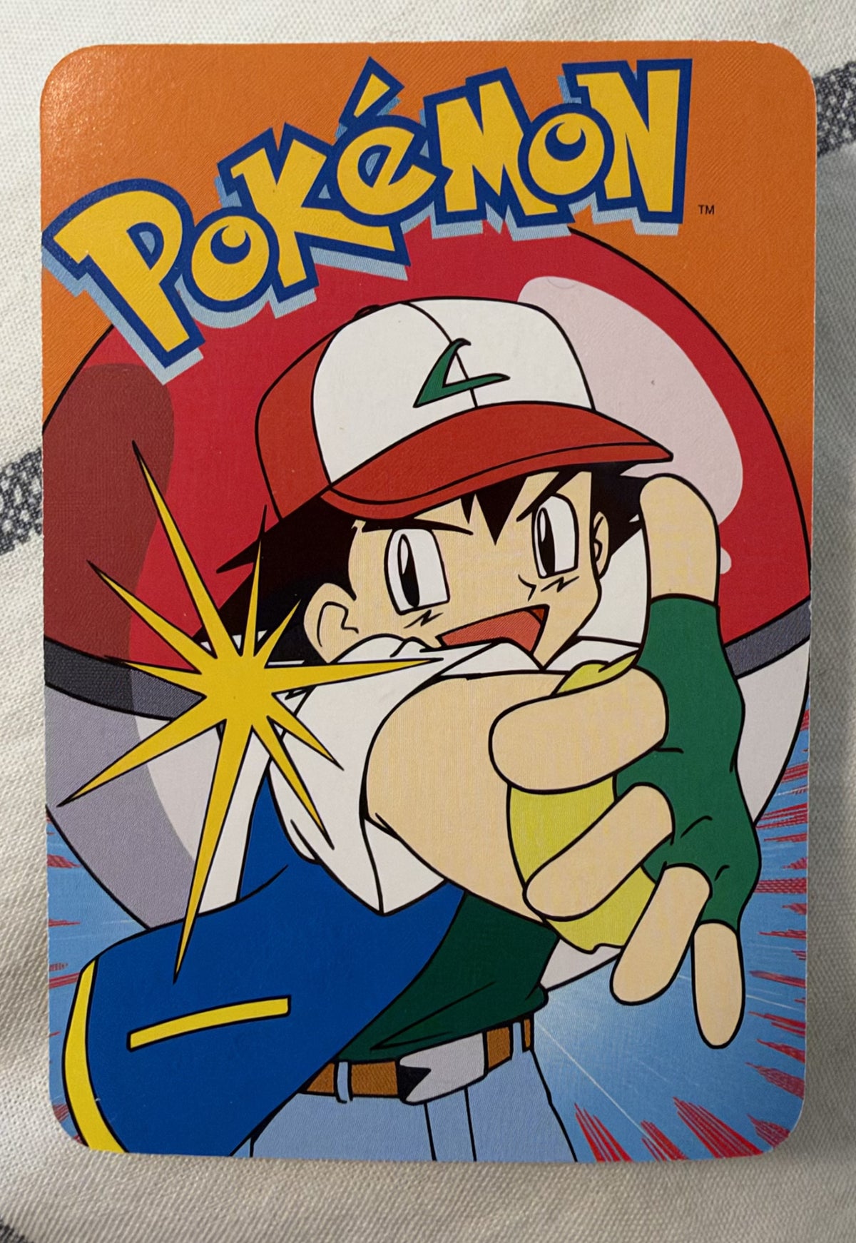 Achterzijde — Krabby [098] — Pokémon Vending Prism Sticker