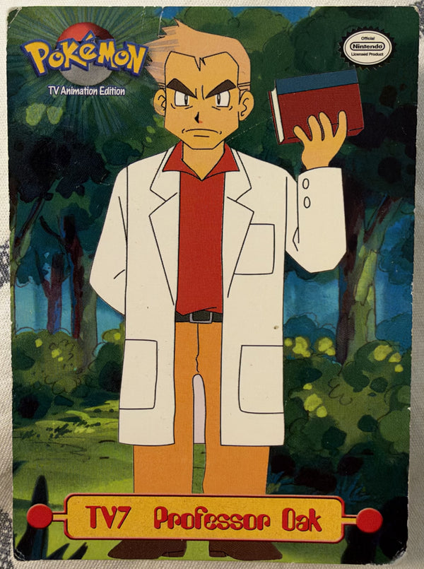Voorzijde — Professor Oak [TV7] — Pokémon TV Animation Edition