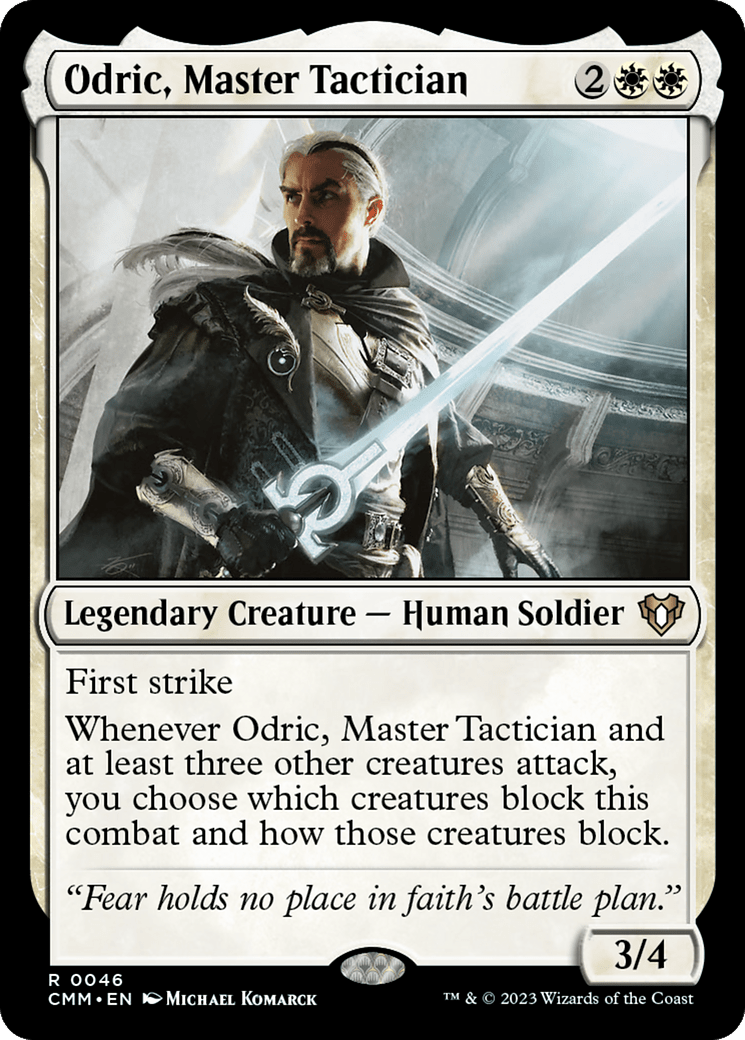 Odric, Master Tactician (CMM)