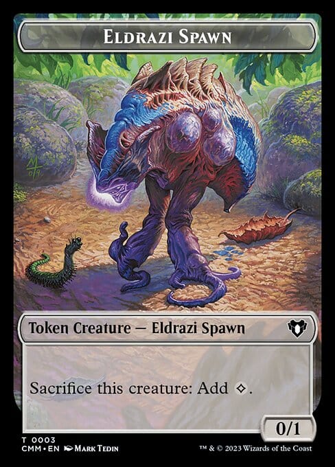 Ogre // Eldrazi Spawn Token (Foil) (TCMM)