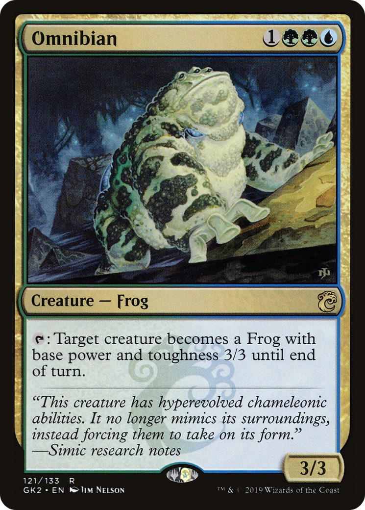 Omnibian – Ravnica Allegiance: Guild Kits 121 – Magic: The Gathering single card | Lichcards Imagen principal del producto