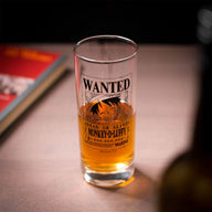 One Piece glas met de Jolly Roger van de Strohoedenbende