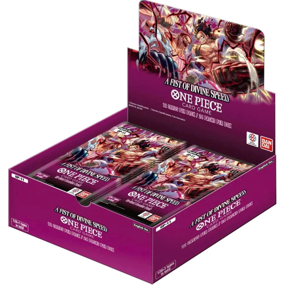 One Piece - A Fist Of Divine Speed OP-11 Booster Box (EN) 810059789463