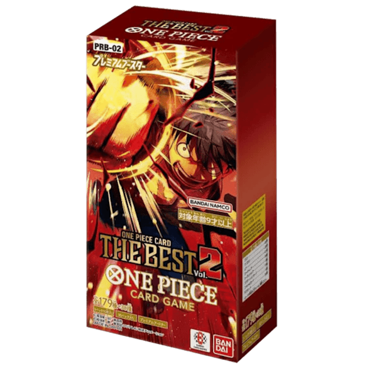 One Piece Card The Best Vol.2 PRB-02 boosterbox Japans