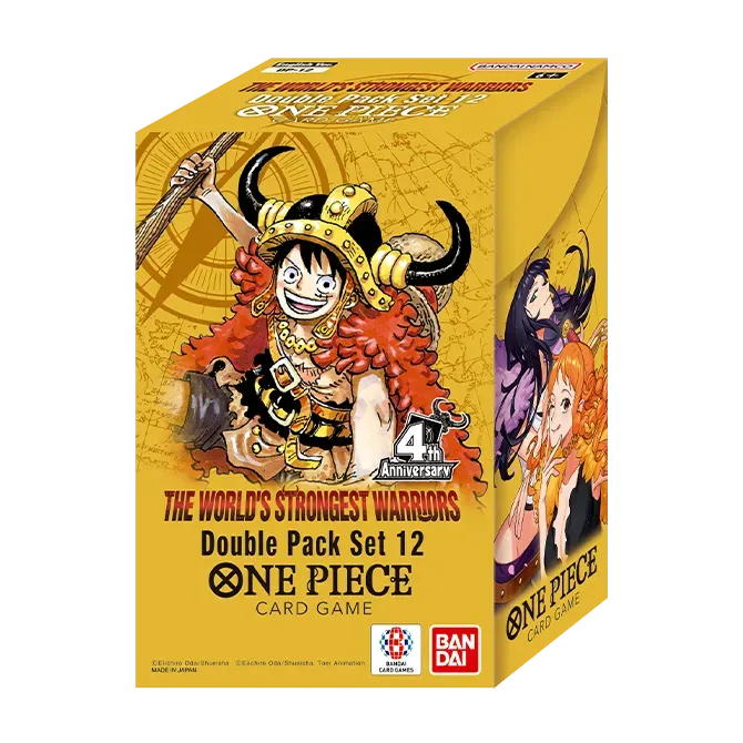 One Piece Card Game Double Pack Set Vol.12 DP-12 packaging