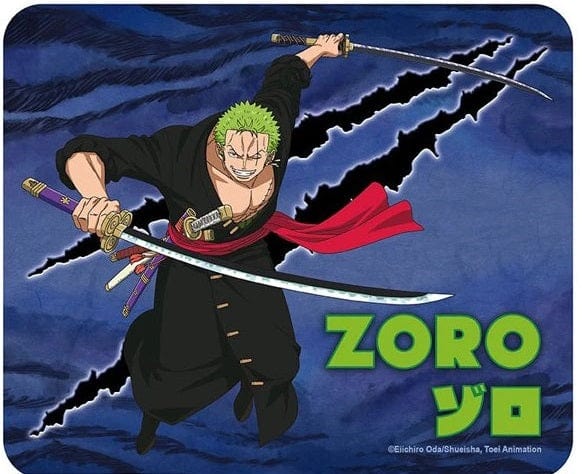 ABYstyle One Piece flexibele muismat met Roronoa Zoro en zijn drie katana's - 3665361121510 Hoofdafbeelding