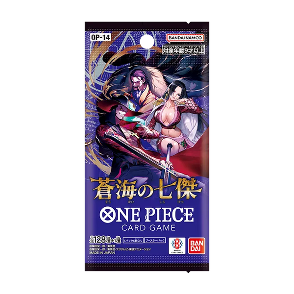 One Piece Card Game OP-14 The Azure Sea's Seven Japanse booster pack