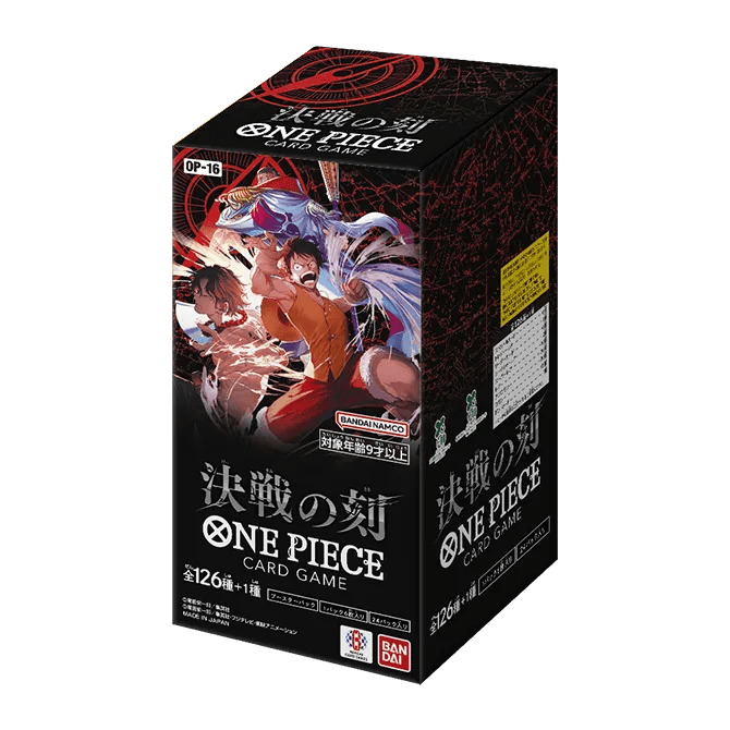 One Piece The Time of Battle OP-16 boosterbox Japans