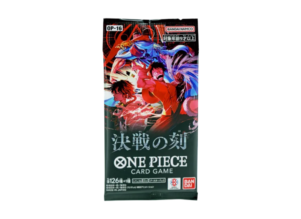 One Piece OP-16 The Time of Battle Booster Pack Japans
