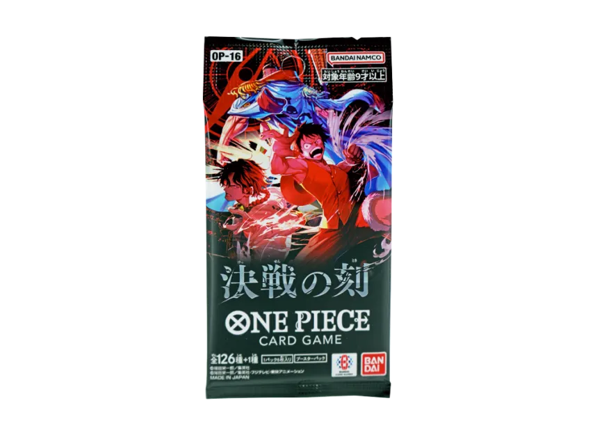 One Piece OP-16 The Time of Battle Booster Pack Japans Main image