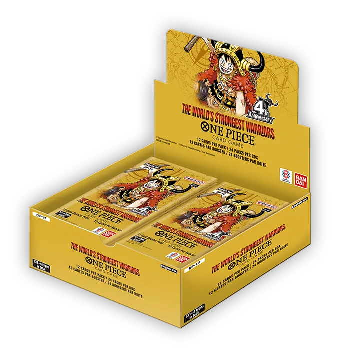 One Piece Card Game The World’s Strongest Warriors OP-17 Booster Box English