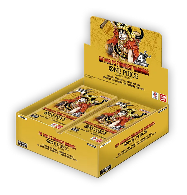 One Piece Card Game The World’s Strongest Warriors OP-17 Booster Box English