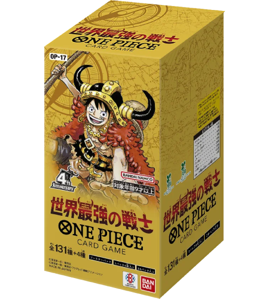One Piece Card Game OP-17 Japanse boosterbox - vrijstaande productrender